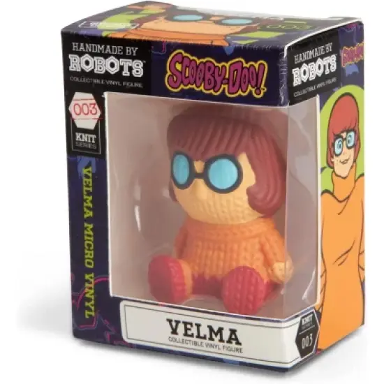 Bensussen Deutsch & Associates, LLC (BDA/HMBR) Scooby-Doo Handmade by Robots 1.75 Inch Micro Vinyl Figure | Velma image {3}