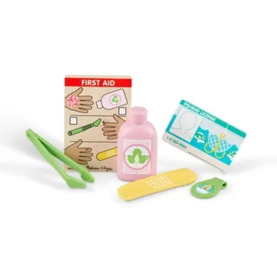 Melissa & Doug Let's Explore Park Ranger Cabin and Boat image {7}