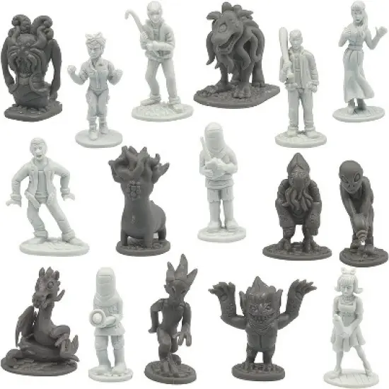 Hingfat Humans Vs Aliens Space Monster Action Figure Toy Playset, 90 Pieces image {2}