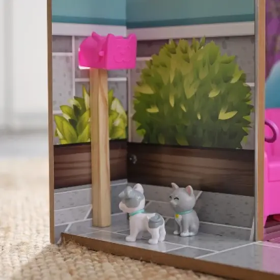 KidKraft Purrfect Pet Wooden Dollhouse image {11}