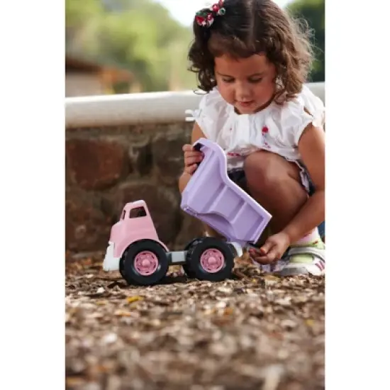 Green Toys Dump Truck - Pink image {4}