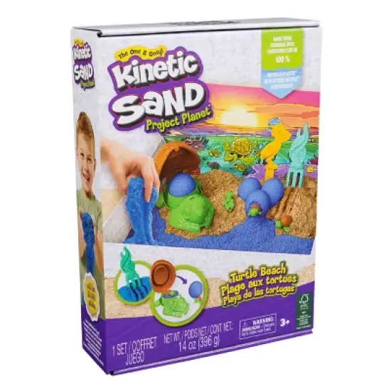 Kinetic Sand Turtle Beach Set image {7}
