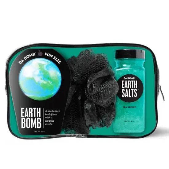 Da Bomb Bath Fizzers Earth Bath Bomb Gift Set - 3ct image {1}