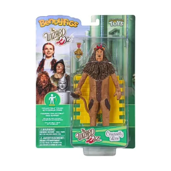 The Wizard of Oz BendyFigs Collectible Figure Cowardly Lion  image {6}