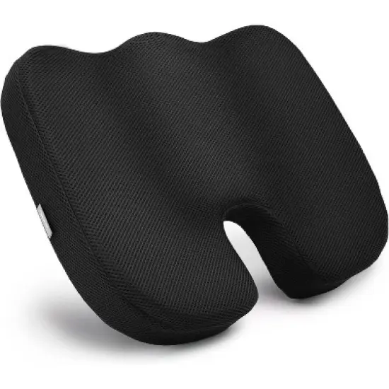 DMI Seat Cushion For Sciatica Pain Relief and Tailbone Pain, Office Desk Chair Cushion For Sitting, Car Seat Cushion, Sitting Pillow, Molded Foam image {1}