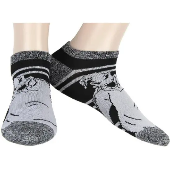 Disney Nightmare Before Christmas Adult The Pumpkin King Zero Ankle Socks 5 PK Multicoloured image {3}