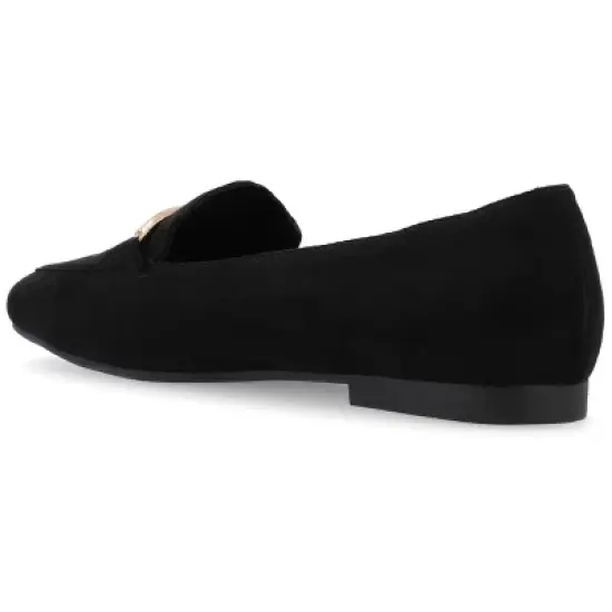 Journee Collection Womens Wrenn Tru Comfort Foam Slip On Square Toe Loafer Flats image {6}