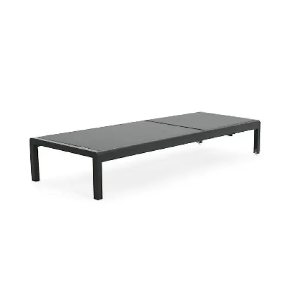 2-Piece Adjustable Aluminum Chaise Lounge Chairs, Reclining Patio Sunbeds, Outdoor Poolside Loungers - ModernLuxe image {5}