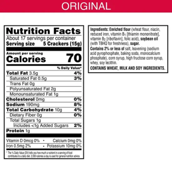 Town House Pretzel Flipsides Original Crackers - 9.2oz image {8}