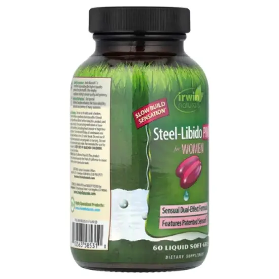 Irwin Naturals STEEL-LIBIDO PINK FOR WOMEN 60CT image {3}