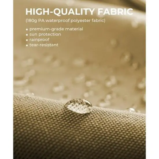 10x13 Ft Outdoor Aluminum Pergola, Heavy-Duty Woodgrain Patio Pergola with Retractable Canopy Sun Shade Cover, UV-Resistant Metal Gazebo image {6}