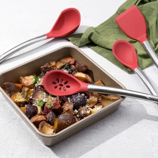 Cuisipro 9.5 x 2-Inch Square Steel Nonstick Baking and Cake Pan image {4}