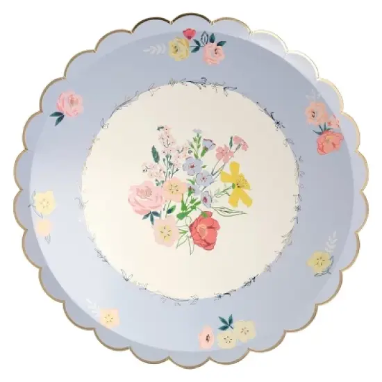 Meri Meri English Garden Dinner Plates (Pack of 8) image {4}
