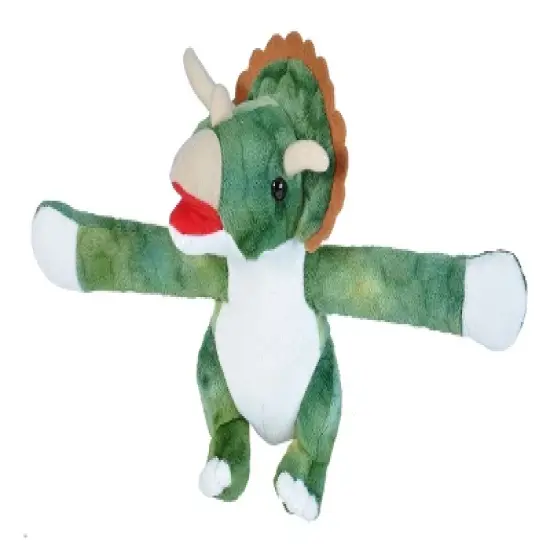 Wild Republic Huggers Triceratops Stuffed Animal, 8 Inches image {1}