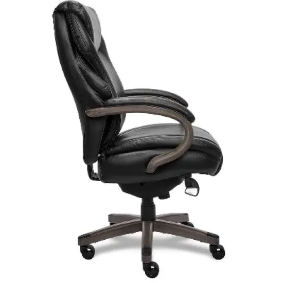 Hyland Bonded Leather & Wood Executive Office Chair - La-Z-Boy image {3}