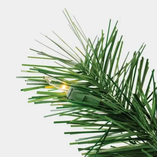5ft Pre-lit Palm Artificial Christmas Tree - Puleo image {1}