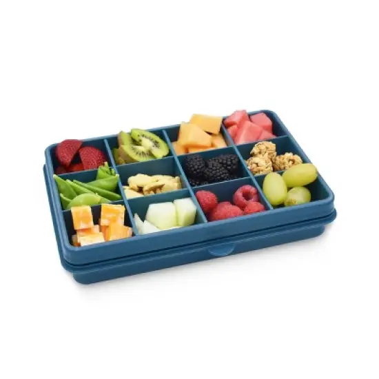 Melii Luxe Snackle Box - Luxe Blue - 48oz image {4}