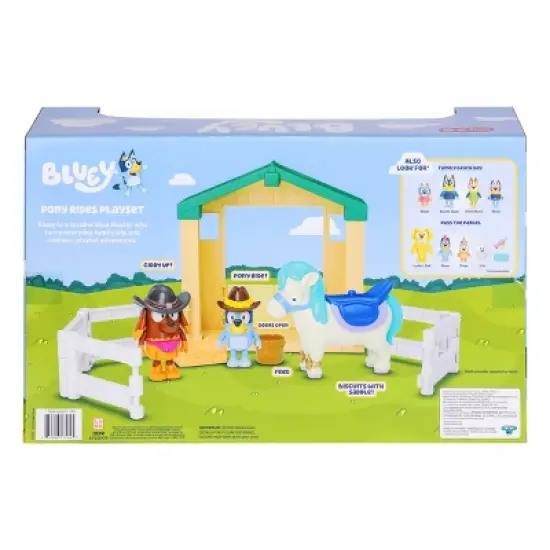 Bluey Pony Rides Playset image {2}