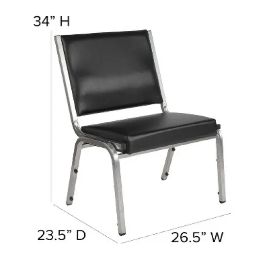 Flash Furniture HERCULES Series 1000 lb. Rated Bariatric medical Reception Chair image {6}