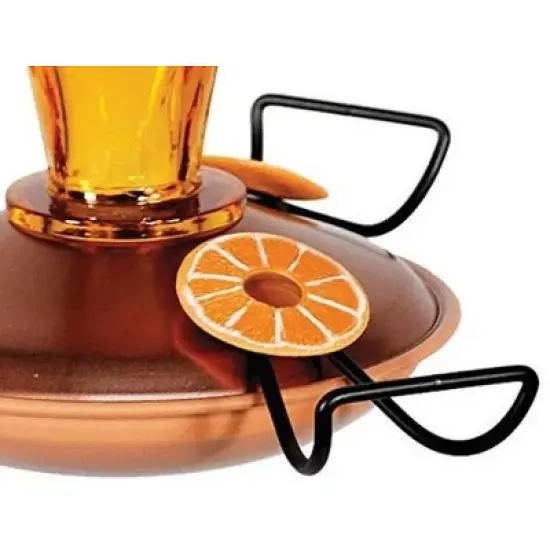 Woodlink Audubon Amber Cut Glass Oriole Feeder - 10 Ounce image {2}