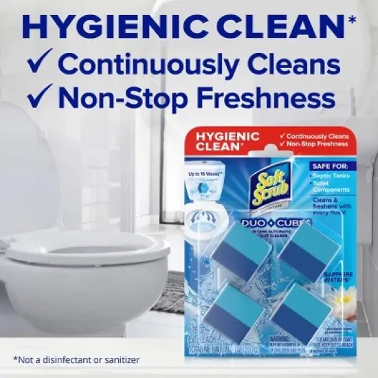 Soft Scrub Sapphire Water Duo Cubes - 2ct image {1}