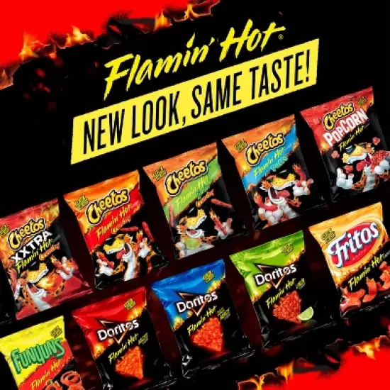 Doritos Flamin Hot Limon Tortilla Chips - 9.25oz image {2}