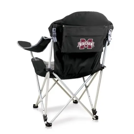 NCAA Mississippi State Bulldogs Reclining Camp Chair with Head Support image {3}