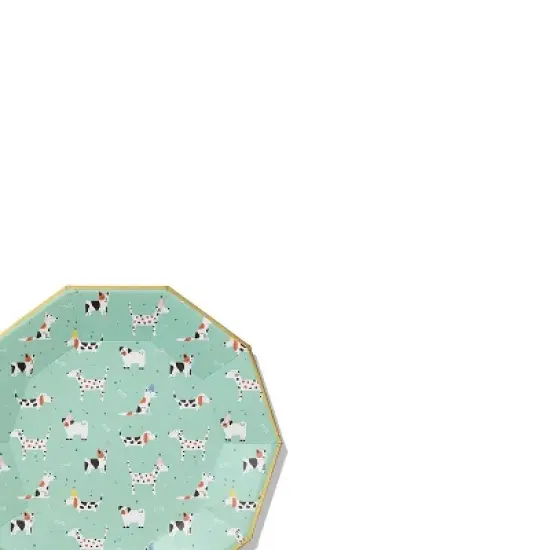 Hot Diggity Dog Large Plates (10 per pack) image {4}