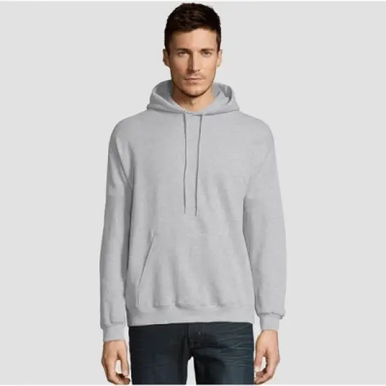 Hanes Men's EcoSmart Fleece Pullover Hooded Sweatshirt image {10}