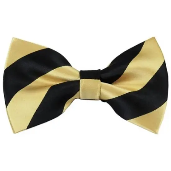 Men's 2.75 W And 4.75 L Inch With Pre-Tied College Stripe Bowtie image {23}