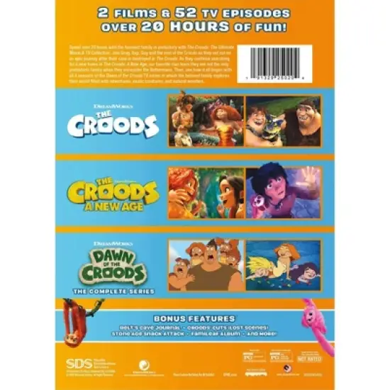 The Croods Ultimate Movies & TV Collection (DVD)(2023) image {2}