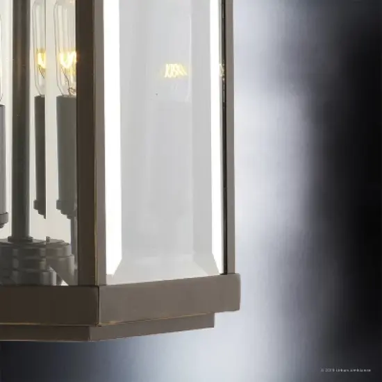 Urban Ambiance Luxury Colonial Outdoor Wall Light,  21-3/4" x 7",  Olde Bronze Finish, UHP1193 image {6}