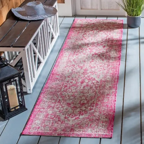 Courtyard CY8231 Power Loomed Indoor/Outdoor Area Rug  - Safavieh image {1}