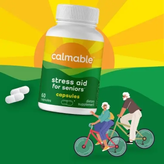 Calmable Stress Relief for Seniors - Capsules - 60 ct. image {2}