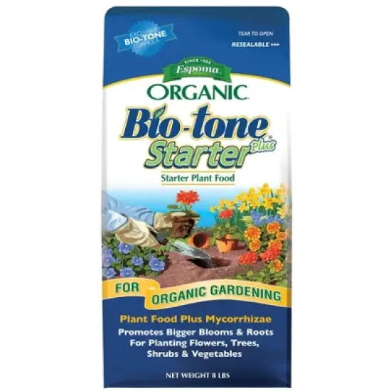 Espoma Organic Bio-tone Starter Plus 4-3-3 Natural Starter Plant Food Plus Mycorrhizae - The Ultimate Starter Plant Food image {4}