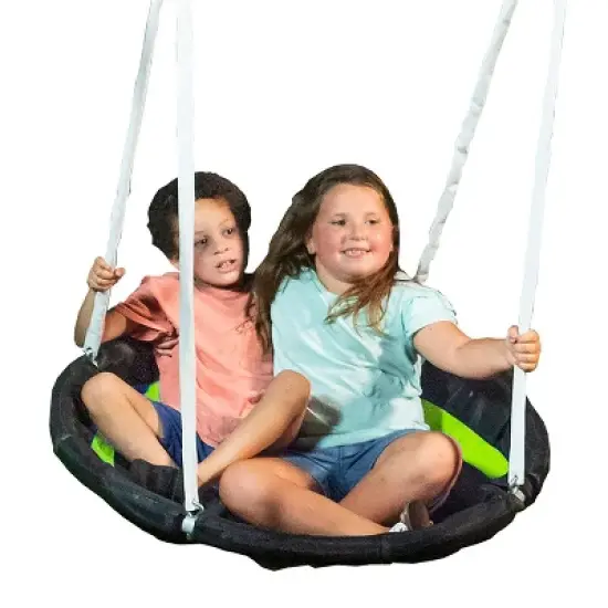 XDP Recreation Swingin' Free Playground Set with Water Slide, Super Disc Swing, Outdoor Slip & Slide Playset for Kids, Toddlers, and Adults image {5}