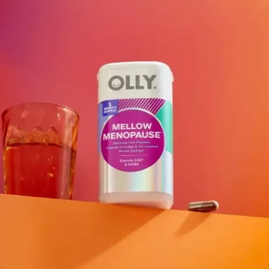 OLLY Mellow Menopause Vitamin Vegan Capsules - 30ct image {1}