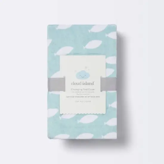 Changing Pad Cover - Cloud Island&trade; School of Fish image {3}