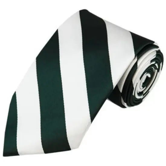Men's 3.25 W And 58 L Inch With 0.75 Inch Stripe Width College Stripe Woven Necktie image {11}