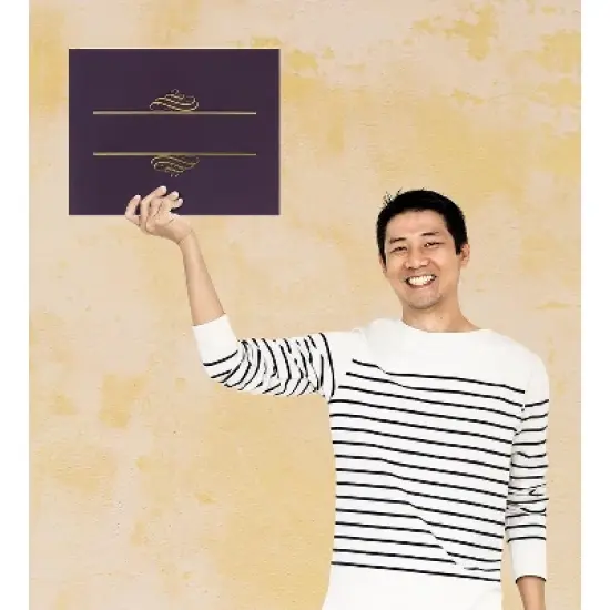 Masterpiece Studios Certificate Holders 9.375" x 12" Plum 5/Pack (903106) image {3}