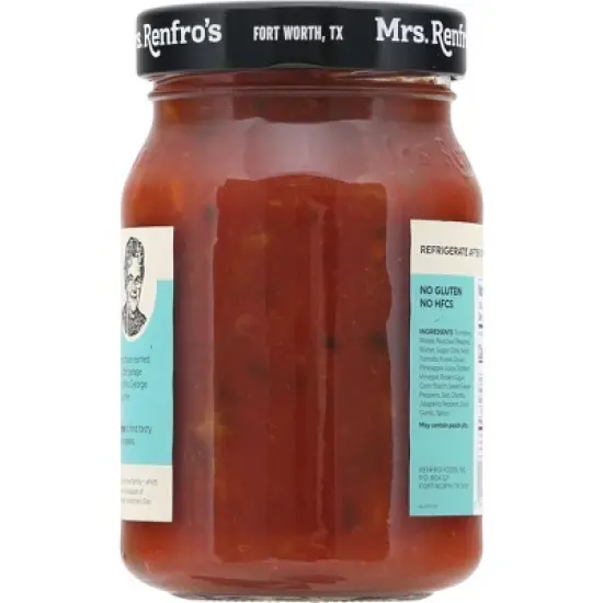 Mrs Renfro Peach Salsa - 6 pack, 16 oz image {2}