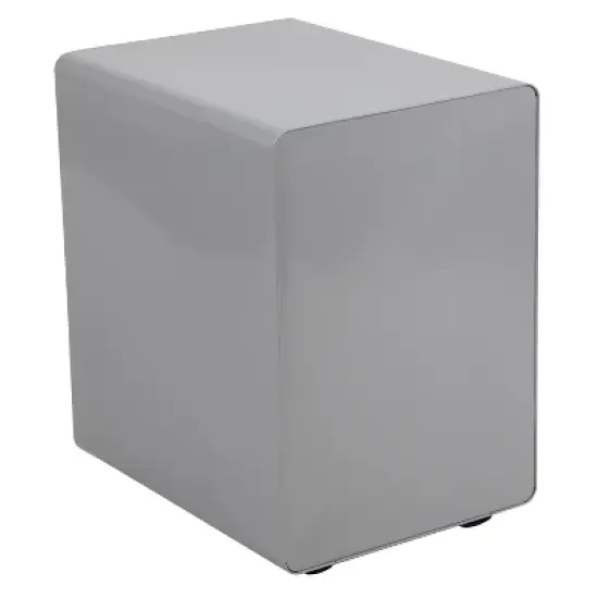 Flash Furniture Ergonomic 3-Drawer Mobile Locking Filing Cabinet with Anti-Tilt Mechanism and Hanging Drawer for Legal & Letter Files image {10}