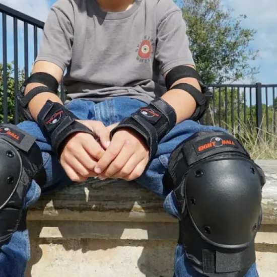 Eight Ball Kids' 8+ Pad Set 3pk - Black image {5}