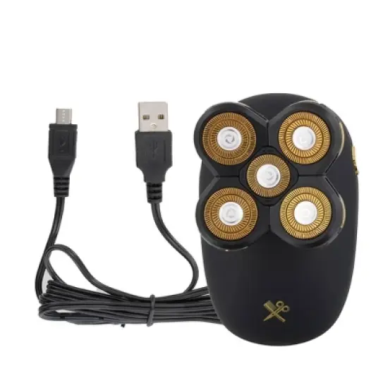 The Cutting Edge Rechargeable Head Shaver Set with Hypoallergenic Blades - Trial Size - 5ct image {3}