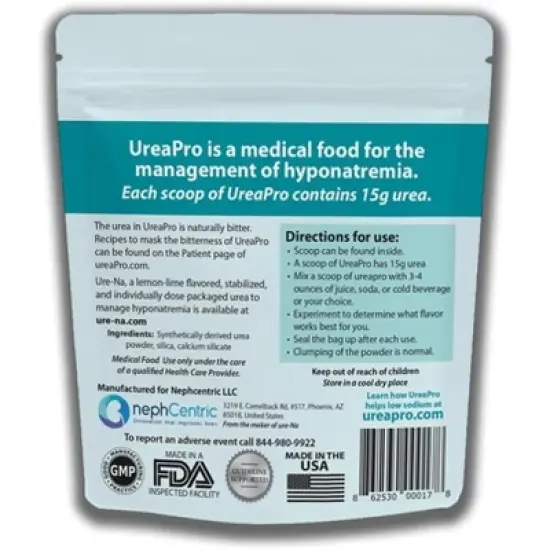 UreaPro Stabilized Urea For Hyponatremia Low Sodium, 16 Oz image {1}