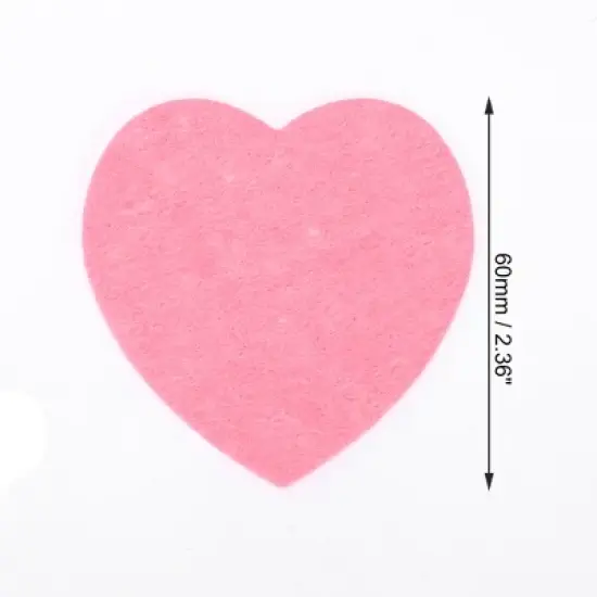 Unique Bargains Heart-shaped Face Cleaning Compressed Sponge 20 Pcs image {3}