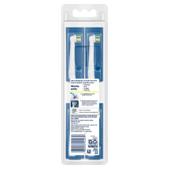Oral-B Floss Action X-Filament Replacement Brush Heads image {8}