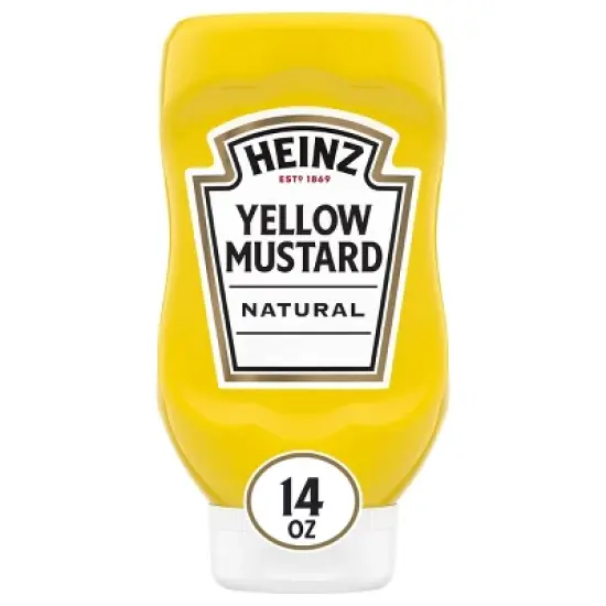 Heinz Yellow Mustard - 14oz image {9}