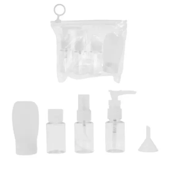 Unique Bargains Reusable Travel Accessories Bag Set 5 Pcs image {7}