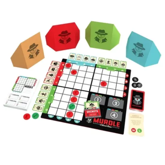 Endless Games Murdle Board Game image {1}